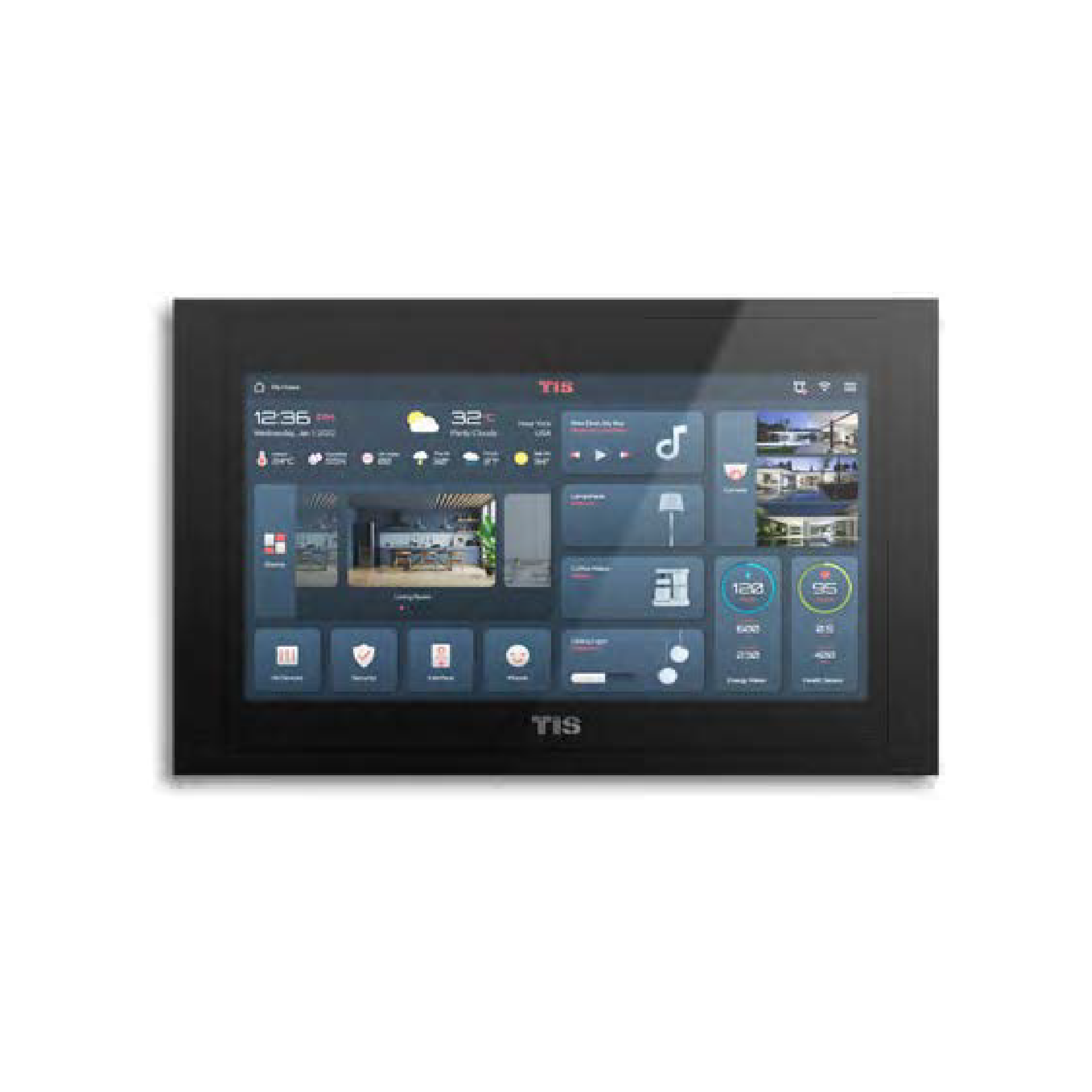 TIS-SAT-133, TIS, Saturn 133 Wall Touch Panel - IoT Smart Automation System