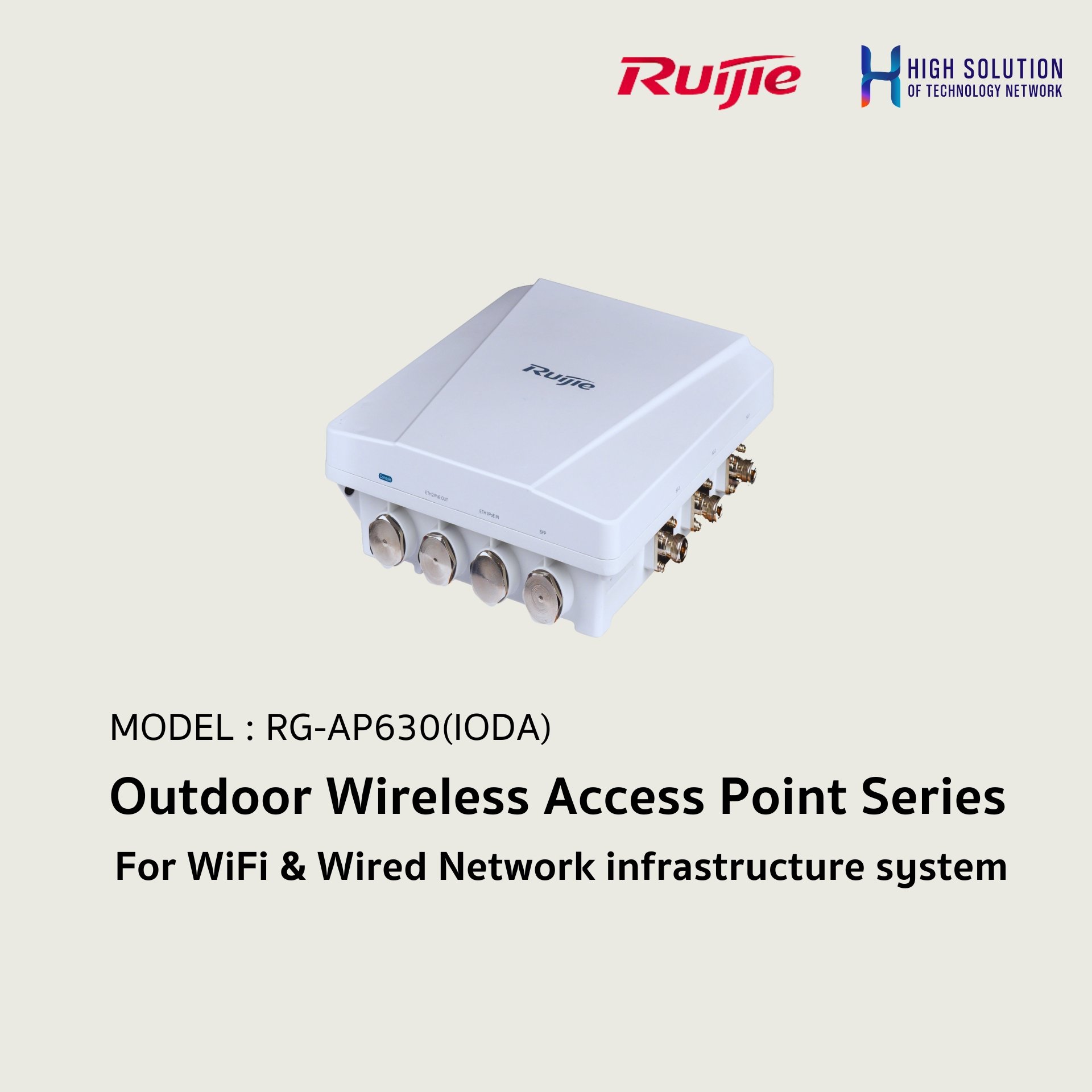 Access Point Rujie RG-AP630(IODA) Ruijie Outdoor Wireless Access Point Series