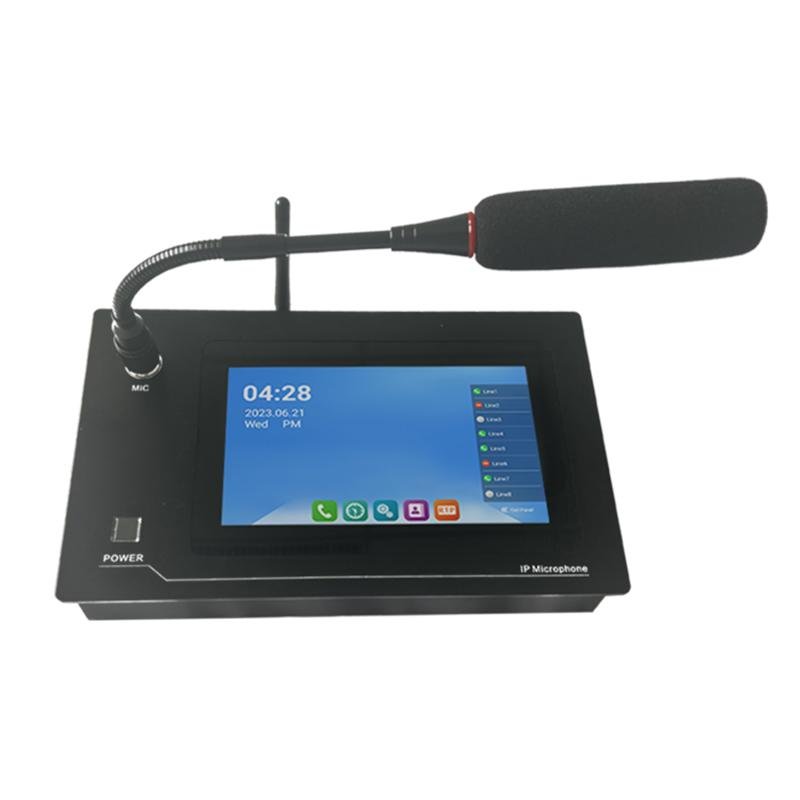 Micro Sound Intercom System SIP-M30 TONMIND IP Mini Intercom Paging Microphone / Sound System for ...