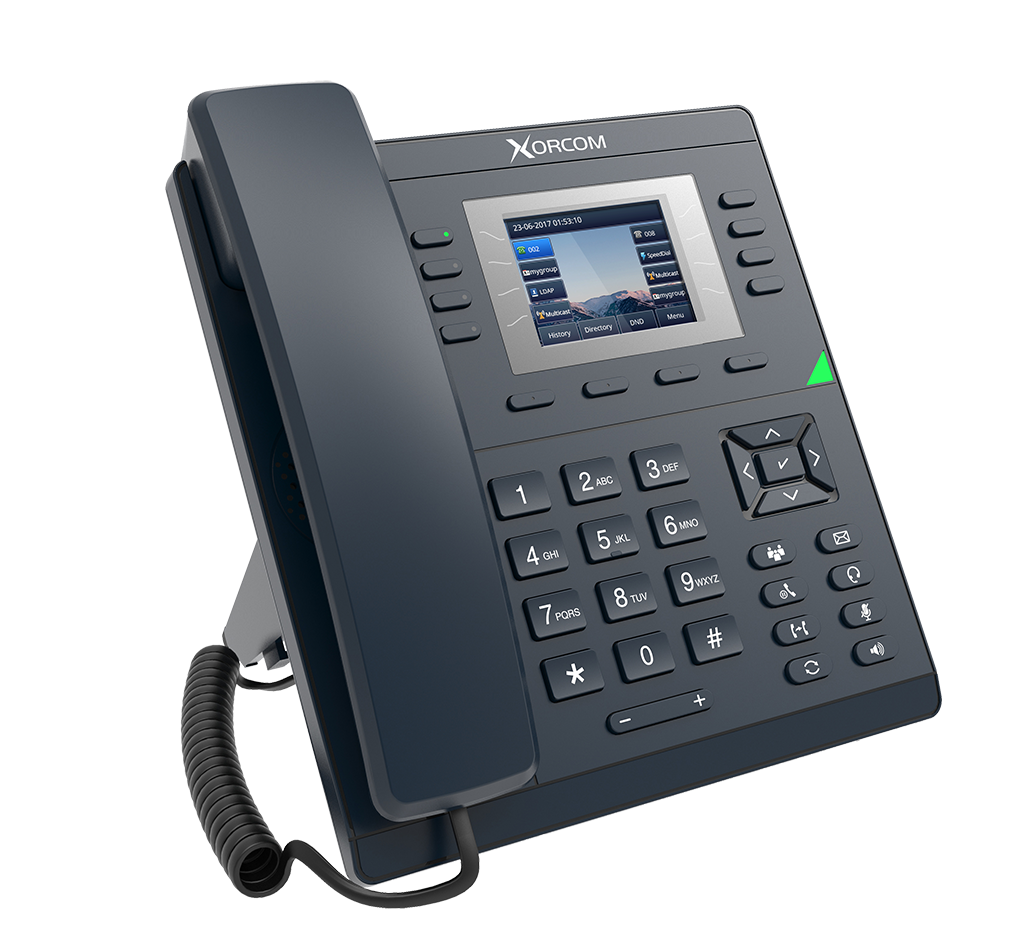 Ex Ip Telephone UC507U (xorcom) IP Phone Color IP Phone for Enterprise Bluetooth & WiFi ...