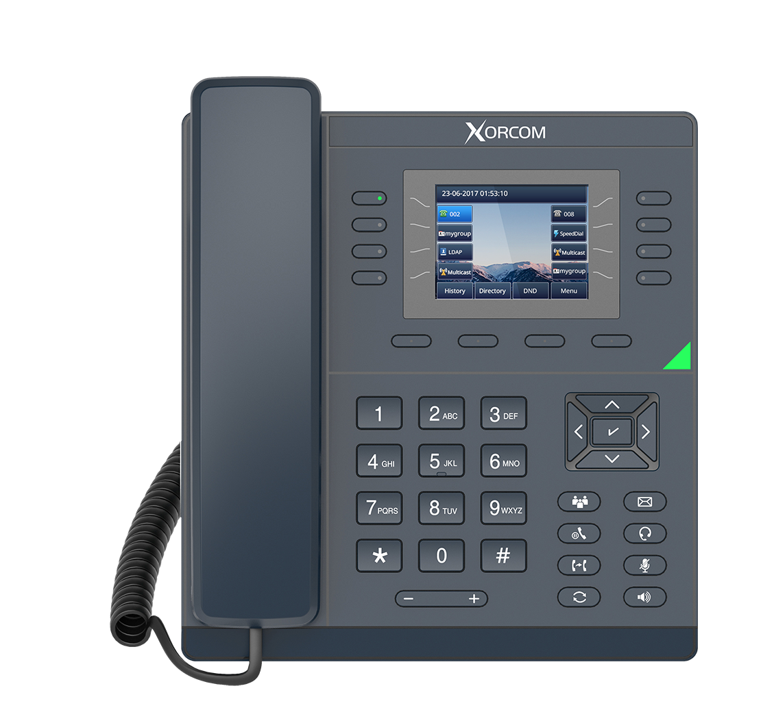 Ex Ip Telephone UC507U (xorcom) IP Phone Color IP Phone for Enterprise Bluetooth & WiFi ...