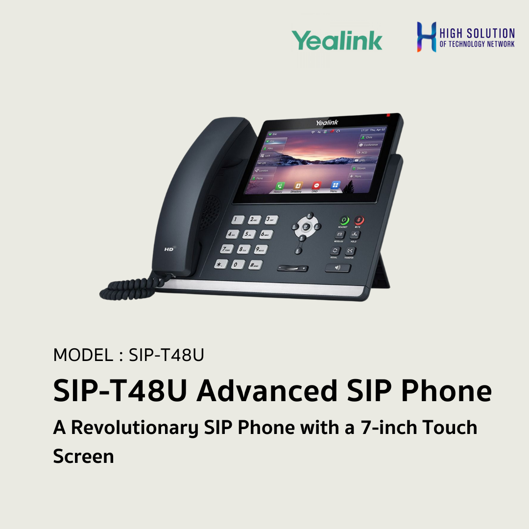 SIP-T48U (Yealink) Advanced SIP Phone IP-PBX Solutions