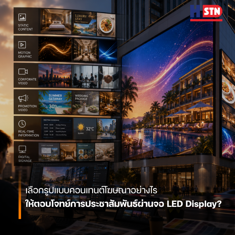 How to choose the right advertising content format for public relations via LED display?