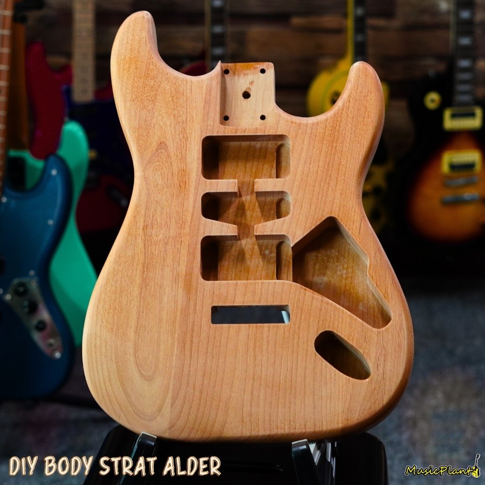 DIY Guitar บอดี้ทรง Stratocaster (American Alder) - musicplant