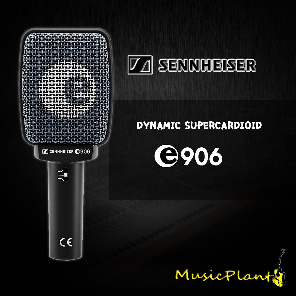 Sennheiser ไมค์โครโฟน E906 (Dynamic Mic. Guitar Amp.)