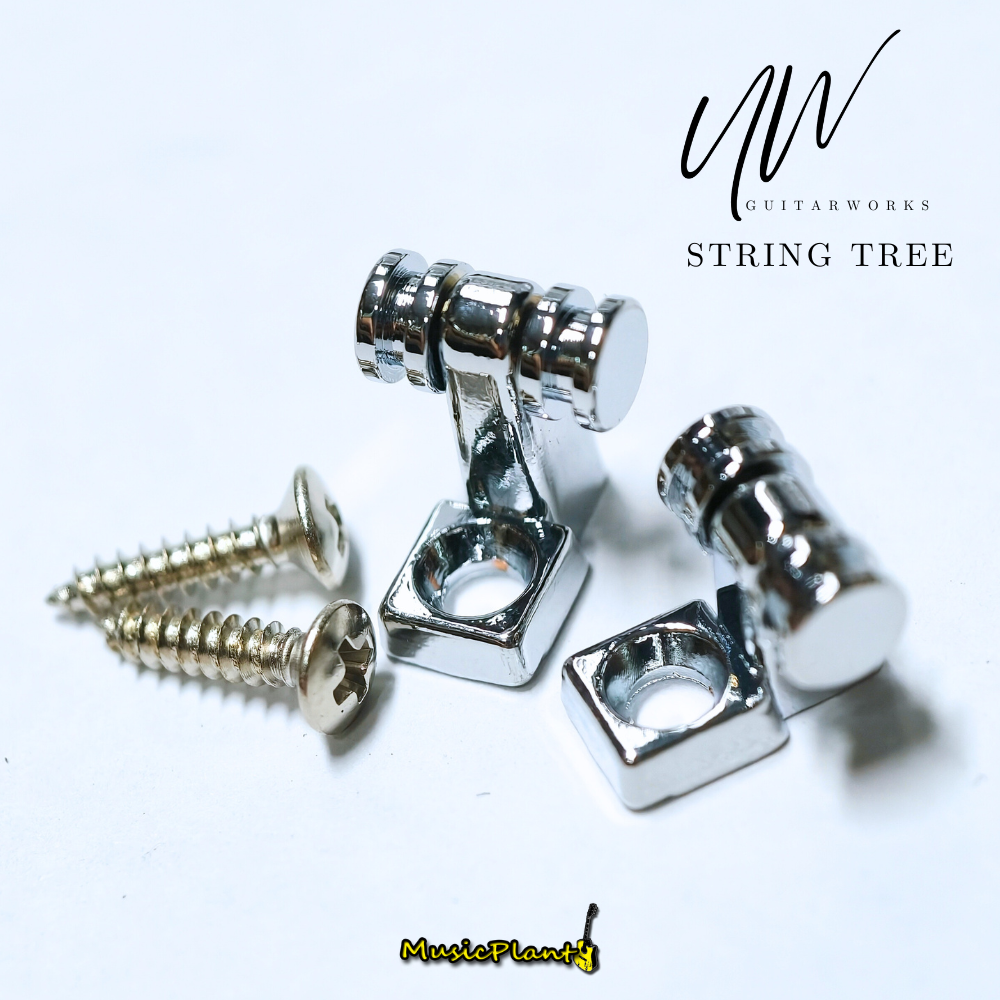 String Tree Round UW - สตริงทรี String Tree Guitar / String Retainer 01 (Chrome)