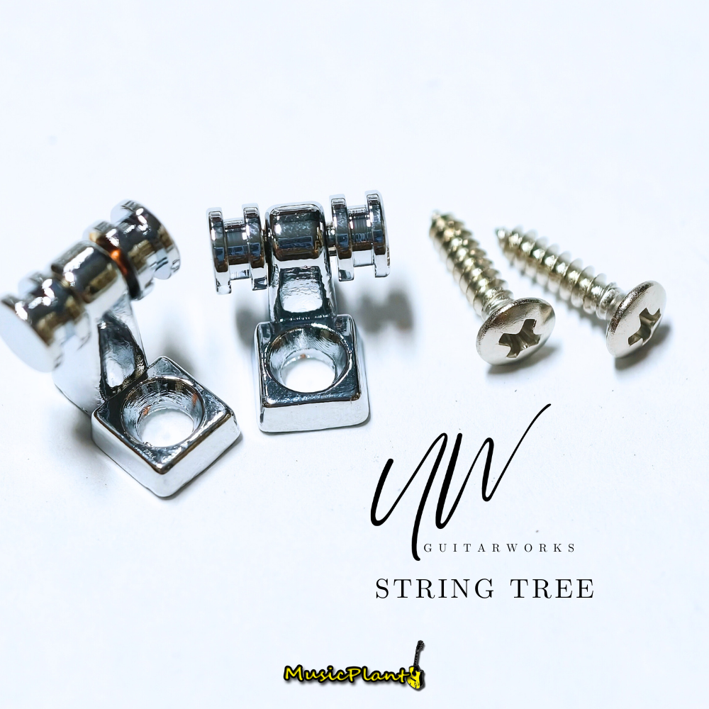 Sytring Tree UW - สตริงทรี String Tree Guitar / String Retainer 01 (Chrome)