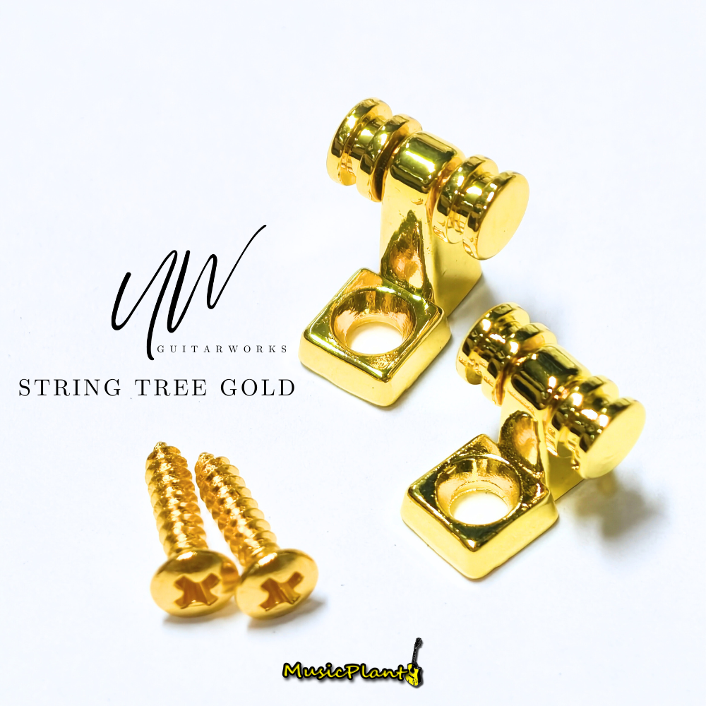 Sytring Tree UW - สตริงทรี String Tree Guitar / String Retainer 01 (Gold)