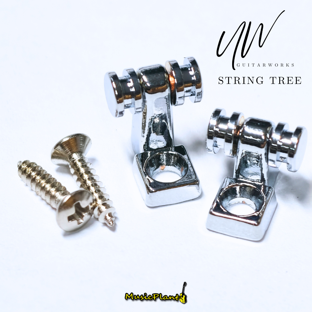 Sytring Tree UW - สตริงทรี String Tree Guitar / String Retainer 01 (Chrome)