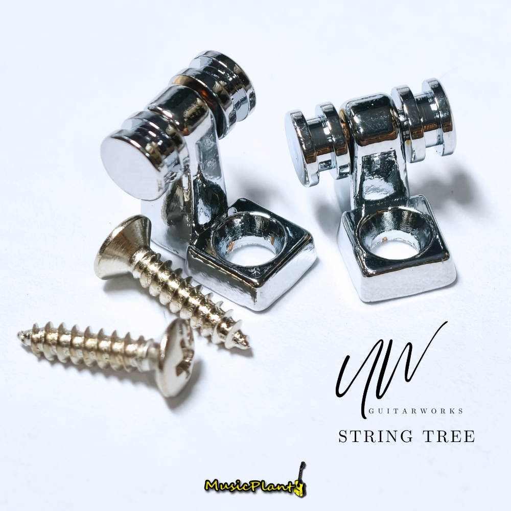 Sytring Tree UW - สตริงทรี String Tree Guitar / String Retainer 01 (Chrome)