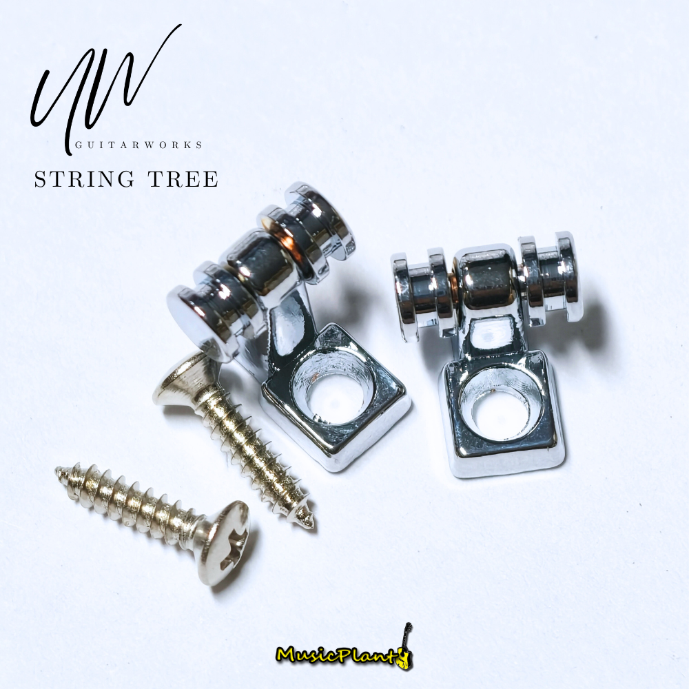 Sytring Tree UW - สตริงทรี String Tree Guitar / String Retainer 01 (Chrome)