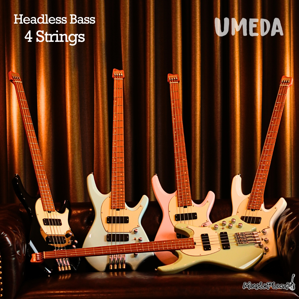 Umeda - Active Headless Bass 4 Strings