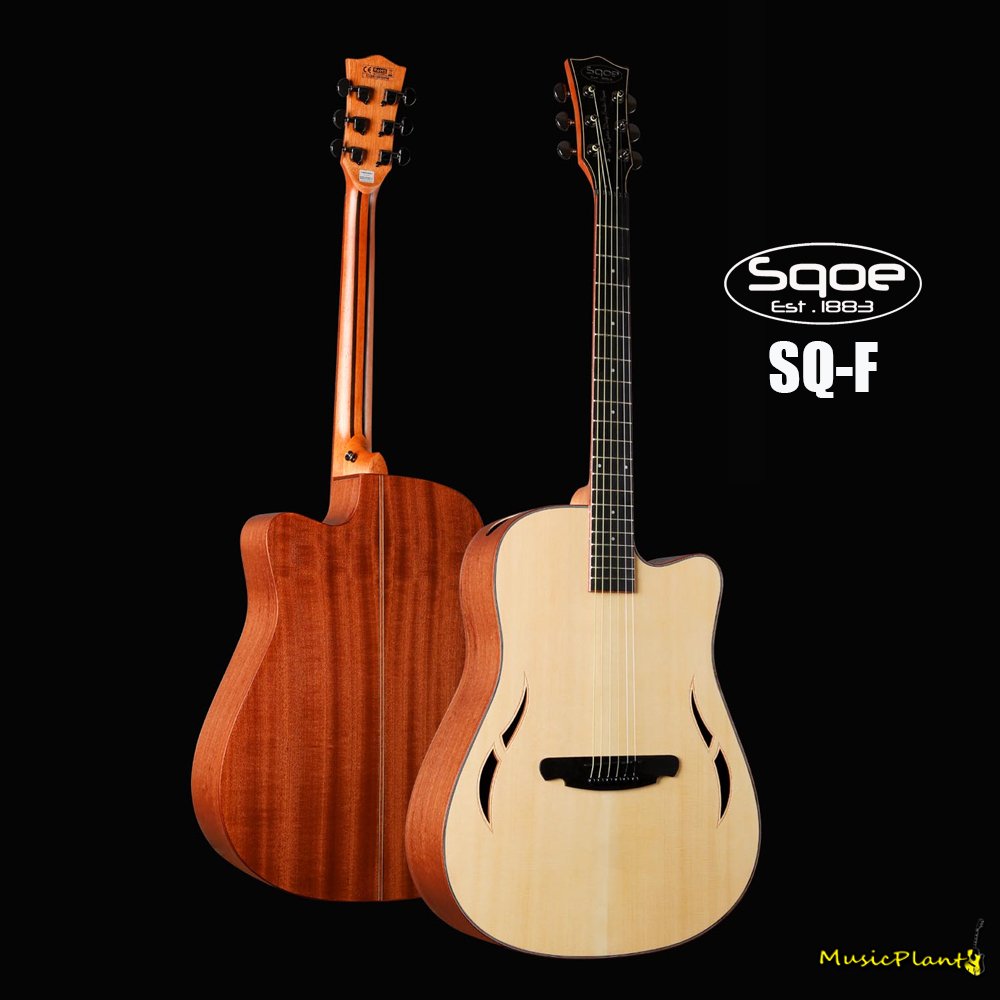 กีตาร์โปร่งไฟฟ้า Sqoe - SQ-F