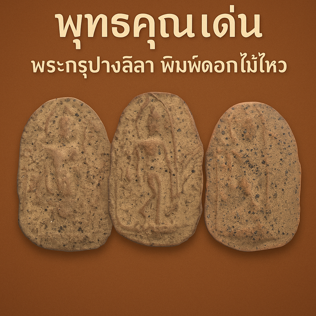 พุทธคุณเด่น พระกรุปางลีลา พิมพ์ดอกไม้ไหว พุทธคุณเด่น พระกรุปางลีลา พิมพ์ดอกไม้ไหว