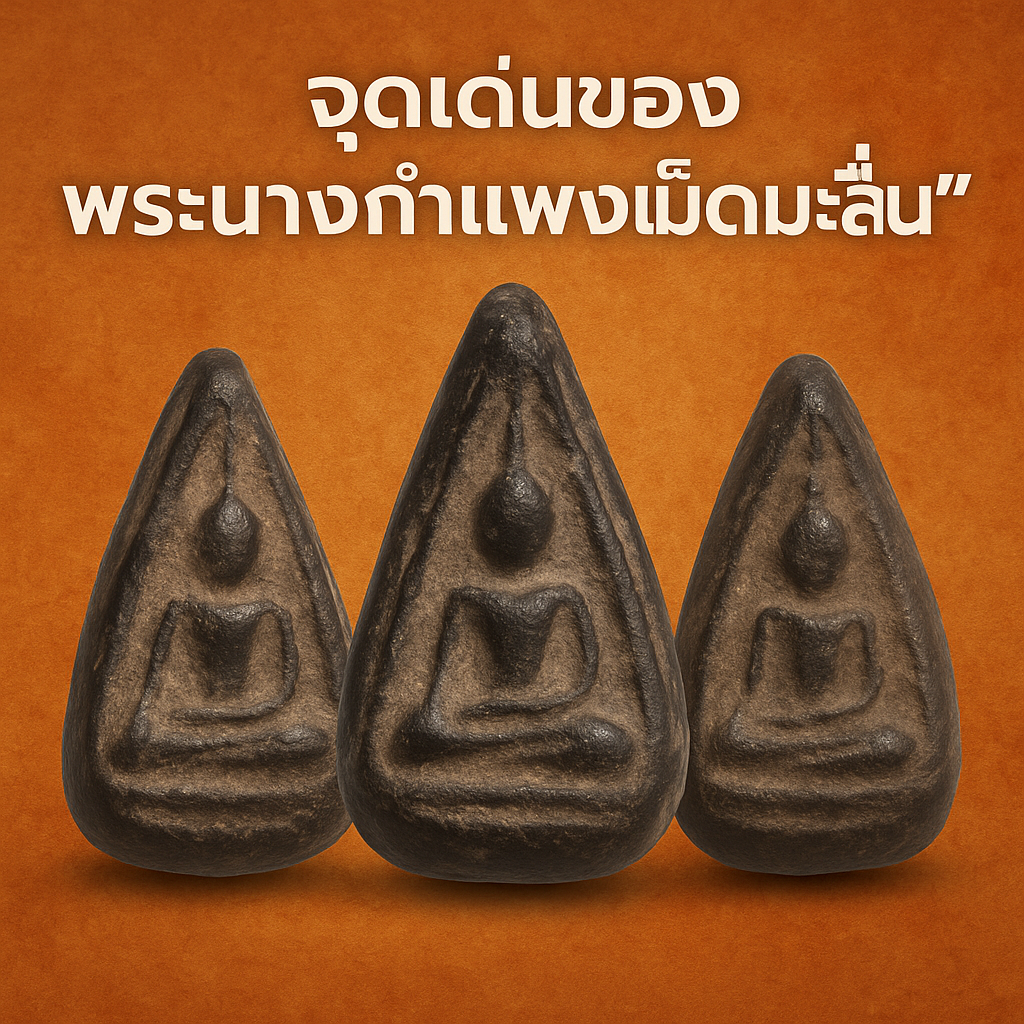 จุดเด่นของ พระนางกำแพงเม็ดมะลื่น จุดเด่นของ พระนางกำแพงเม็ดมะลื่น