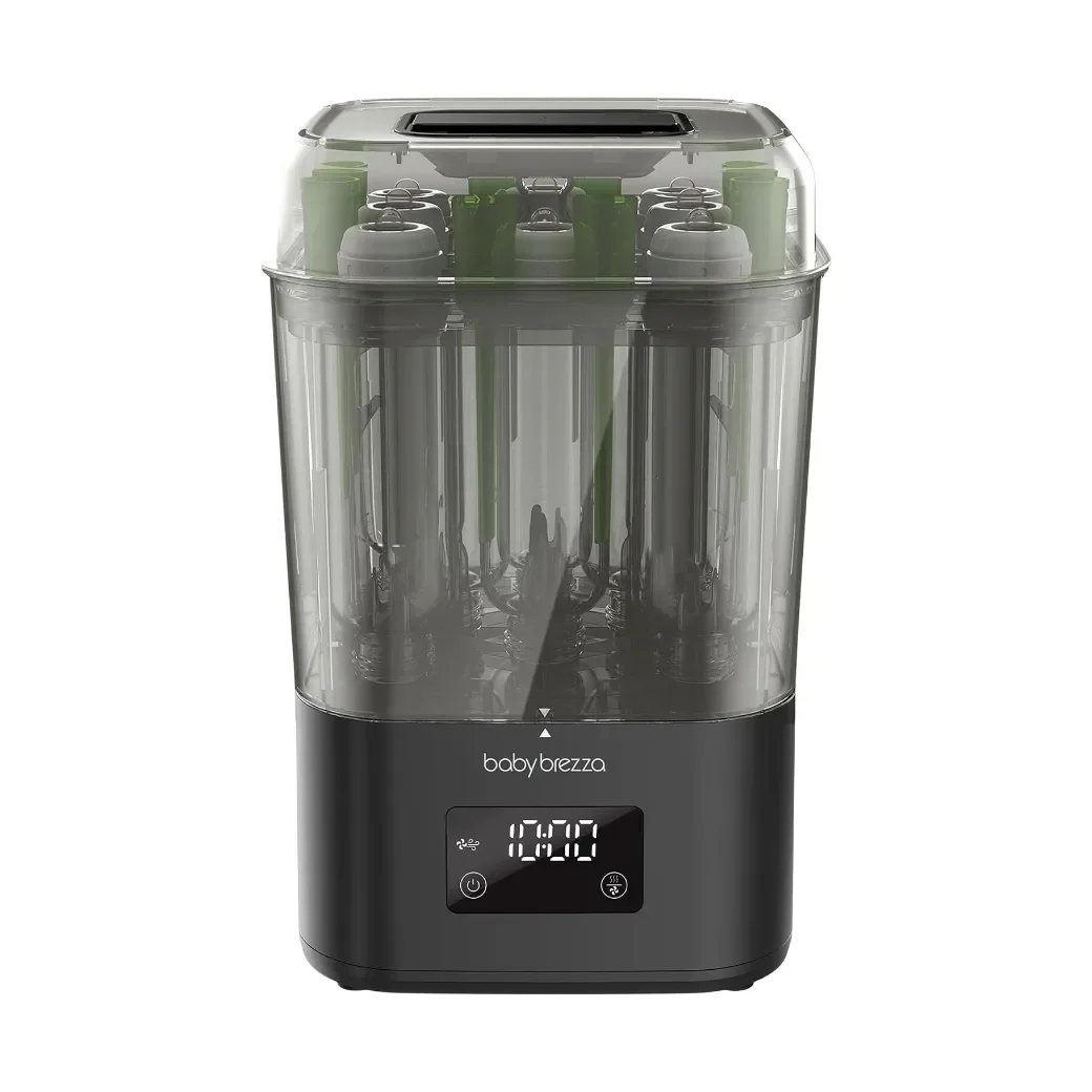 BABY BREZZA SuperQuick เครื่องนึ่งฆ่าเชื้อและอบแห้งขวดนม 10 นาที รับประกันศูนย์ไทย 1 ปี