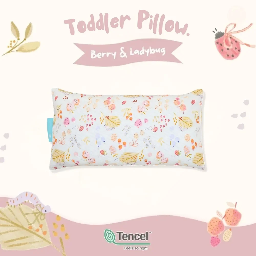 COCOONO หมอนหนุนเด็กโต ผ้า Tencel นุ่มเย็นสบาย ระบายอากาศดี ลดภูมิแพ้ Toddler Pillow (1y+)