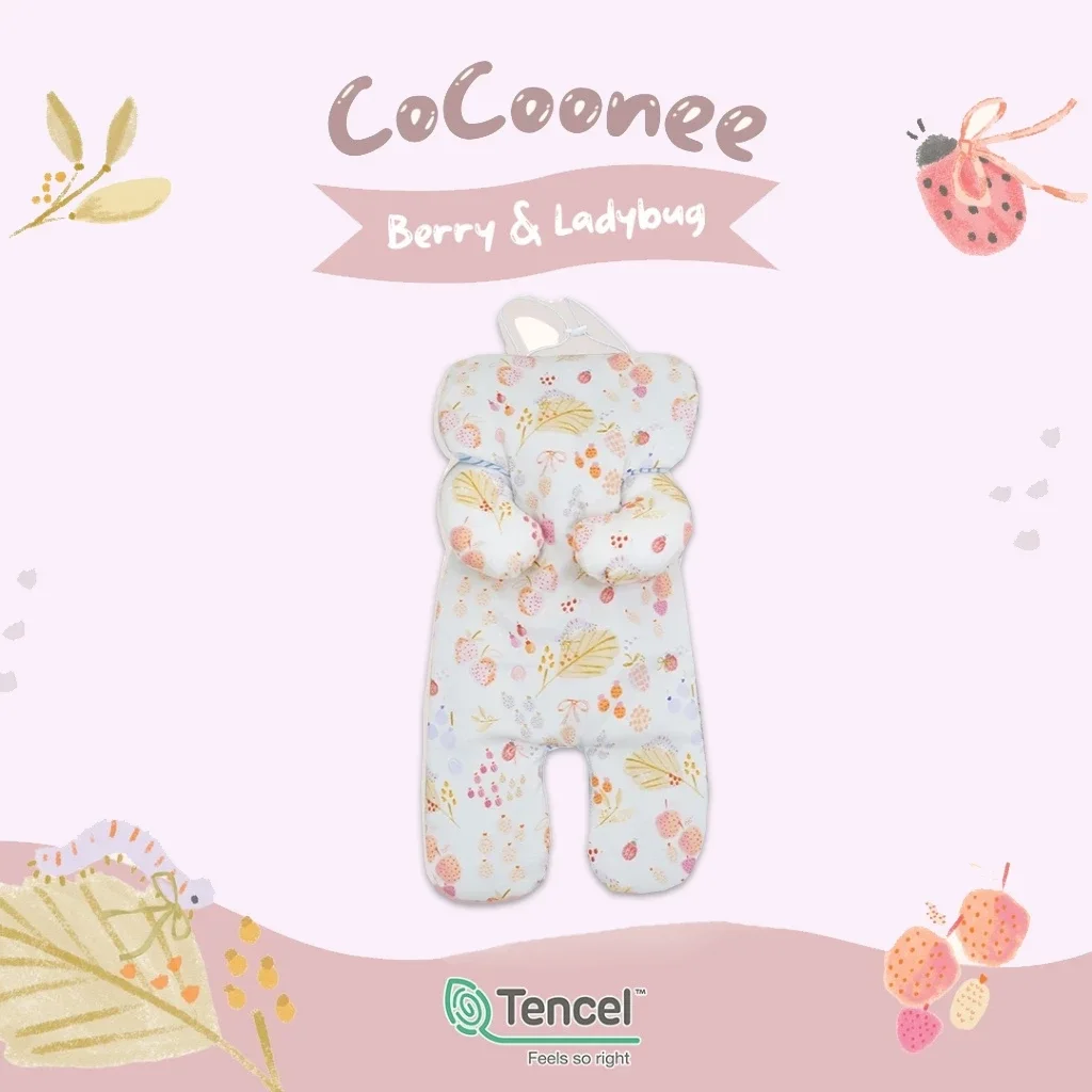COCOONO Booster Seat Pad เบาะรองคาร์ซีทเด็ก ผ้า Tencel ระบายอากาศ