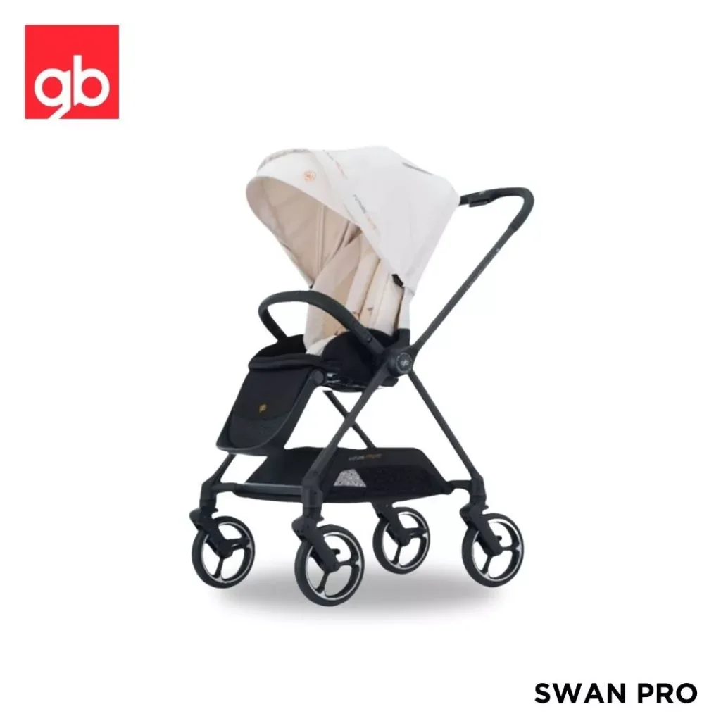 GB รถเข็นเด็ก Swan Pro โครงน้ำหนักเบา เข็นได้สองทิศทาง