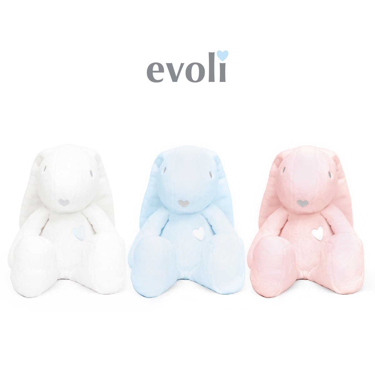 EVOLI ตุ๊กตากระต่ายหูยาว Baby Huggable Bunny (42 cm) (0m+)