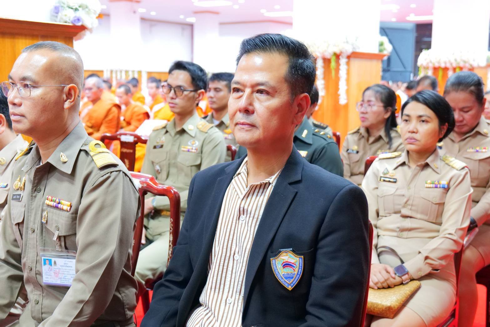 วันจันทร์ที่ 24 สิงหาคม 2559 เวลา 13:30 น. นายวสันต์ ศิรินภารัตน์ รองประธาน ร่วมพิธีมอบเกียรติบัตรบาลี ประโยค  1-2 แก่พระภิกษุสามเณรในเขตปกครองคณะสงฆ์หนตะวันออกภาค 11 และภาคที่ 12 ประจำปีพุทธศักราช 2559 ณ อาคารอเนกประสงค์พระธรรมมังคลาจารย์ ชั้น 2 วัดโสธรว