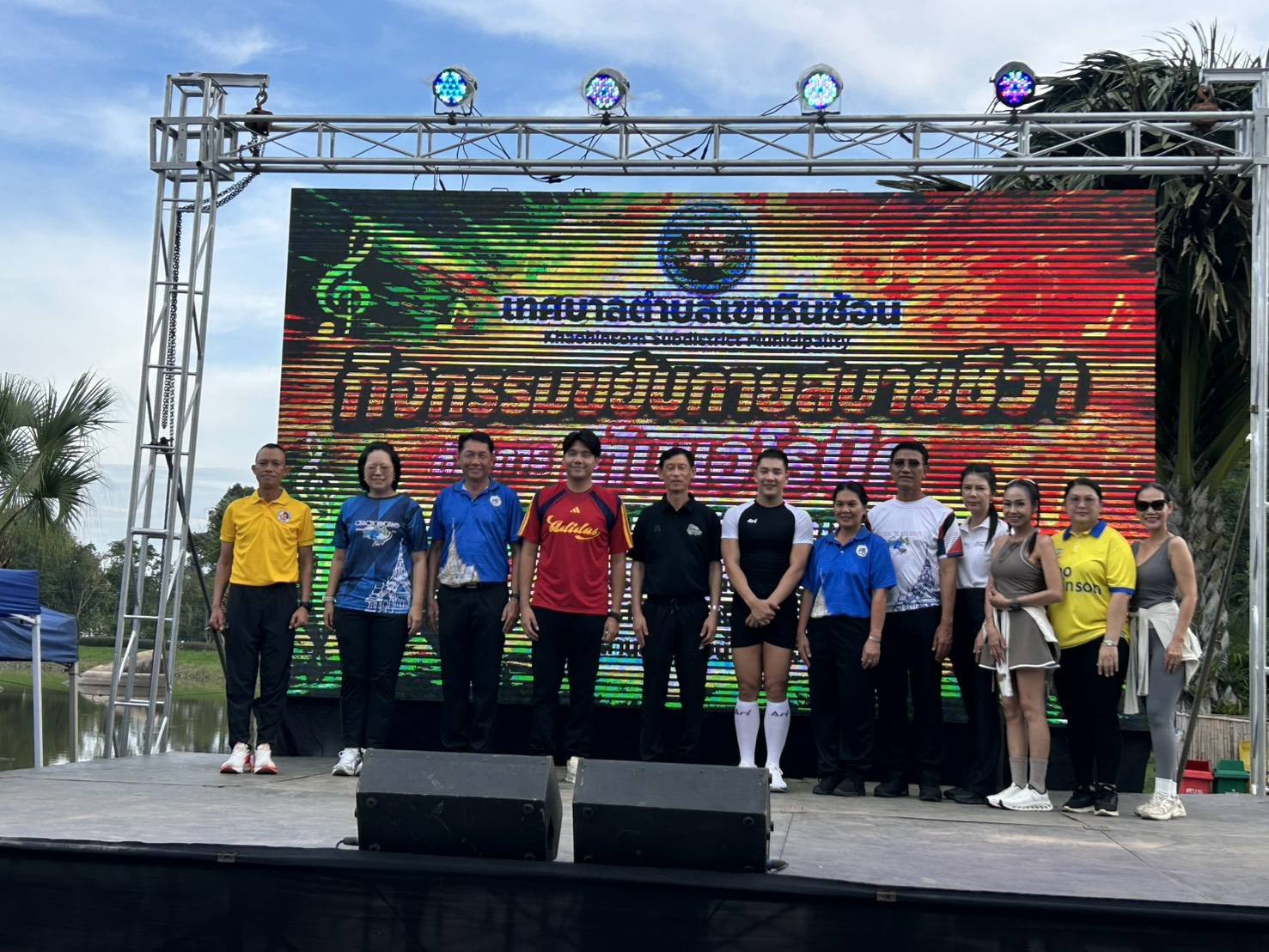 วันพุธที่ 9 กันยายน 2569 เวลา 16.30-18.30 น. นายยุทธนา มาตเจือ ประธาน นายทนงศักดิ์ ทรัพย์เฟื่องฟูรองประธานหอการค้า ร่วมกิจกรรม "ออกกำลังกายด้วยการเต้นแอโรบิค" ตามโครงการ การกำกับติดตาม และประเมินผล โดย กอ.รมน. ภายใต้งานบริหารจัดการขับเคลื่อนแผนง