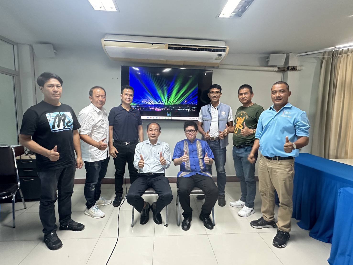  วันศุกร์ที่ 7 มิถุนายน 2567 เวลา 09.00 น. ประชุมหารือการจัดประดับไฟบนสะพานข้ามแม่น้ำบางปะกง เพื่อเป็นการเฉลิมพระเกียรติฯ เนื่องในวันเฉลิมพระชนมพรรษาฯ ณ ห้องประชุมอาคารหอการค้าจังหวัดฉะเชิงเทรา