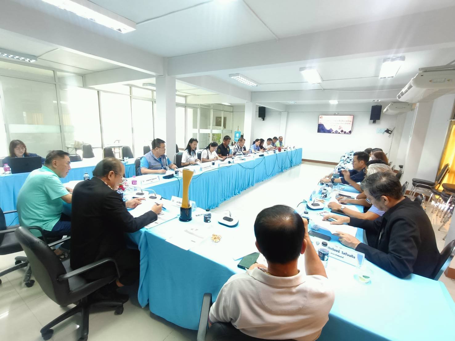  วันพุธที่ 27 พฤศจิกายน 2567 เวลา 13.00  15.00 น. ประชุมคณะที่ปรึกษาและคณะกรรมการบริหารหอการค้าจังหวัดฉะเชิงเทรา ครั้งที่ 10/2567 ณ ห้องประชุม อาคารหอการค้าจังหวัดฉะเชิงเทรา