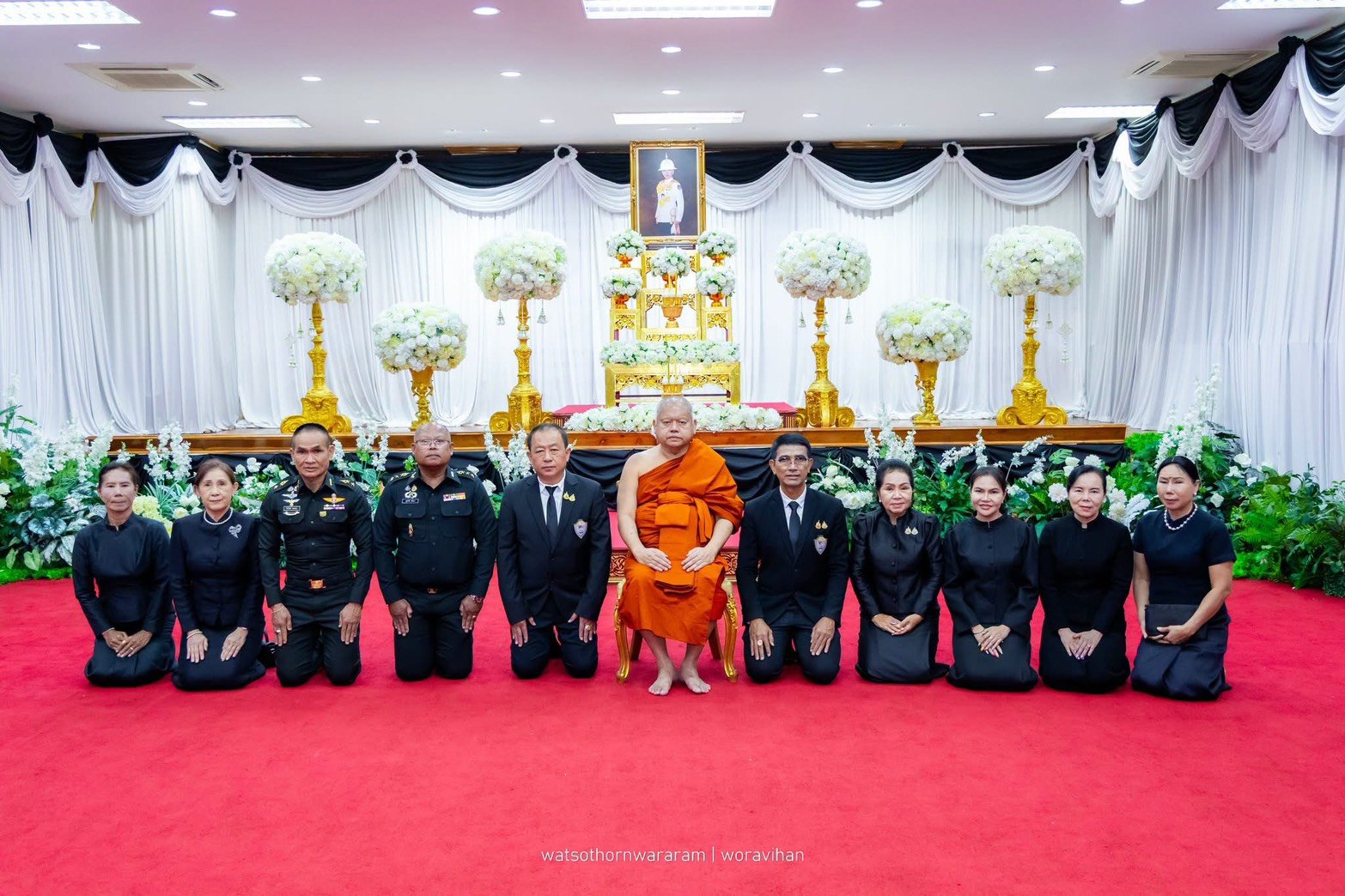วันอาทิตย์ที่ 21 มิถุนายน 2569 เวลา 16.00 น. นายยุทธนา มาตเจือ ประธานหอการค้าจังหวัดฉะเชิงเทรา และคณะ ร่วมพิธีบำเพ็ญกุศลสวดพระอภิธรรมอุทิศถวายพระราชกุศลแด่สมเด็จพระเจ้าลูกเธอ เจ้าฟ้าพัชรกิติยาภา นเรนทิราเทพยวดี กรมหลวงราชสาริณีสิริพัชร มหาวัชรราชธิดา ณ อา