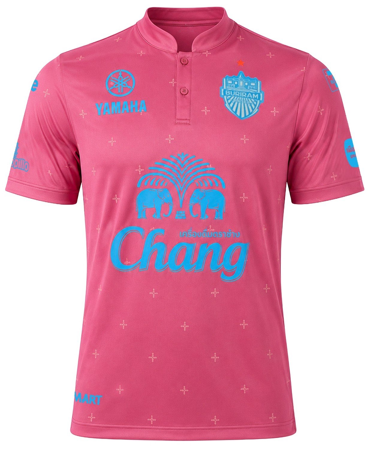 2026 Buriram United Thailand Football Soccer League Jersey Shirt Away Pink - Player Version