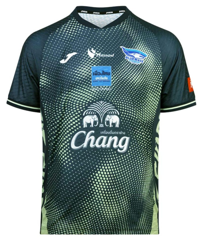 2026 Chonburi Bluewave Thailand Futsal League Jersey Shirt Third Green - Player Edition