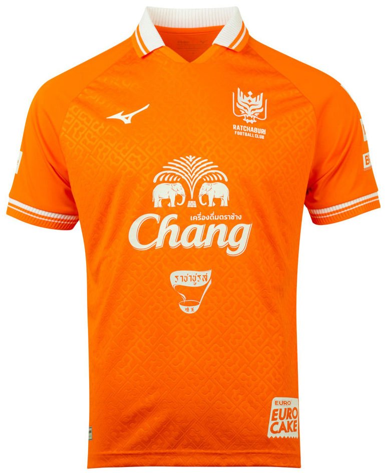2026 Ratchaburi FC Authentic Thailand Football Soccer Thai League Jersey Shirt Home Orange - Player Version