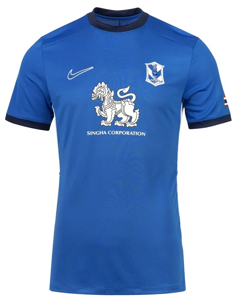 2026 BG Pathum United BGPU FC Thailand Football Soccer League Singha Jersey Shirt Home Blue - AFC Champion League (ACL) Version