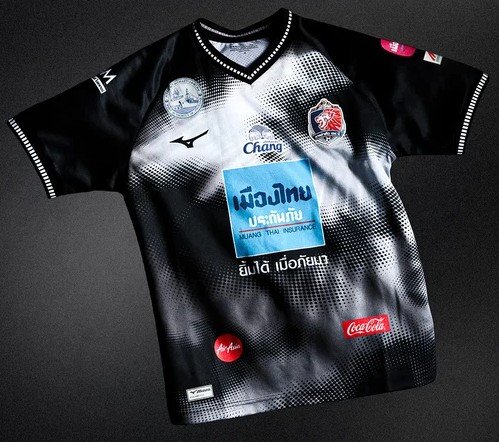 2026 Port FC Thailand Football Soccer League Jersey Shirt Third Black
