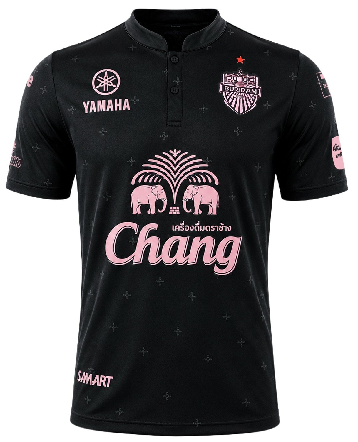 2026 Buriram United Thailand Football Soccer League Jersey Shirt Third Black - Player Version