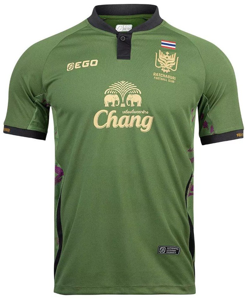 2025-26 Ratchaburi FC Authentic Thailand Football Soccer Jersey Shirt AFC Champion League Green - Player ACL Version