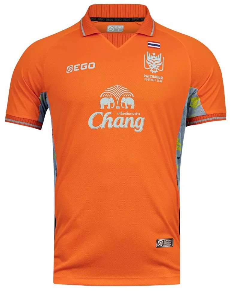 2025-26 Ratchaburi FC Authentic Thailand Football Soccer Jersey Shirt AFC Champion League Orange - Player ACL Version