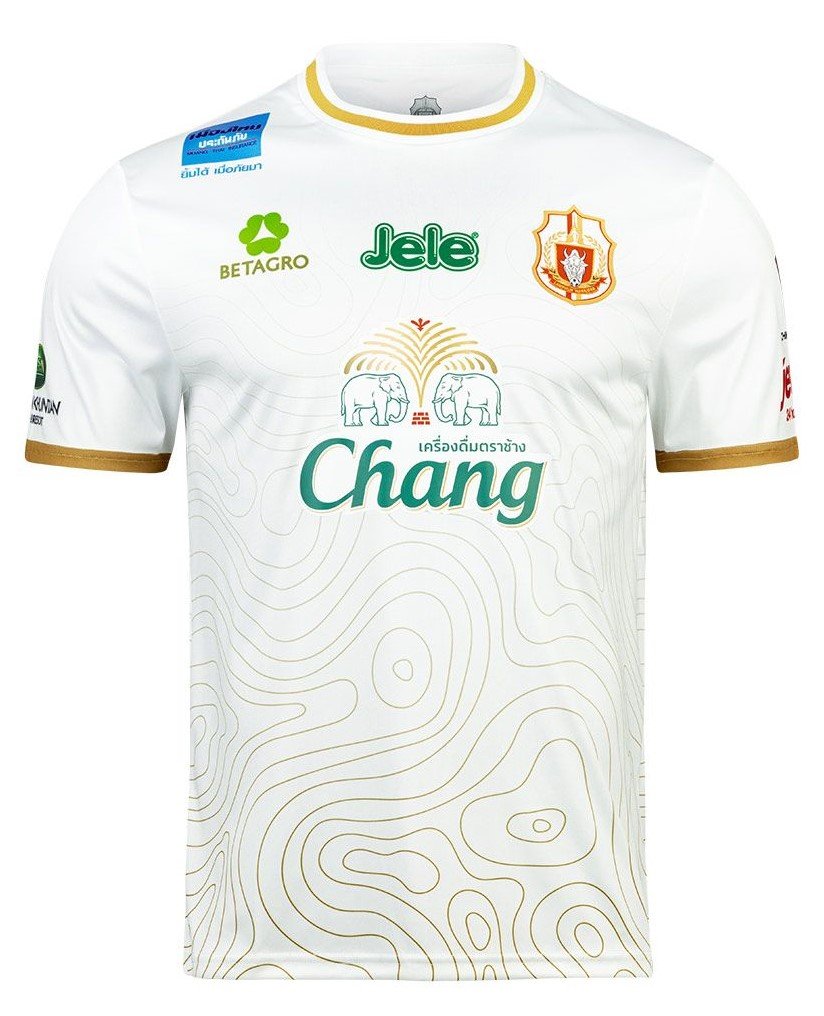 2024 - 25 Lamphun Warriors FC Authentic Thailand Futsal League Jersey Shirt Home White - Player Edition