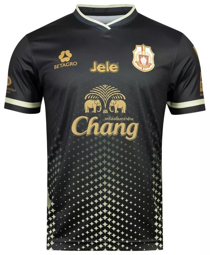 2025-26 Lamphun Warriors FC Authentic Thailand Futsal League Jersey Shirt Away Black - Player Edition