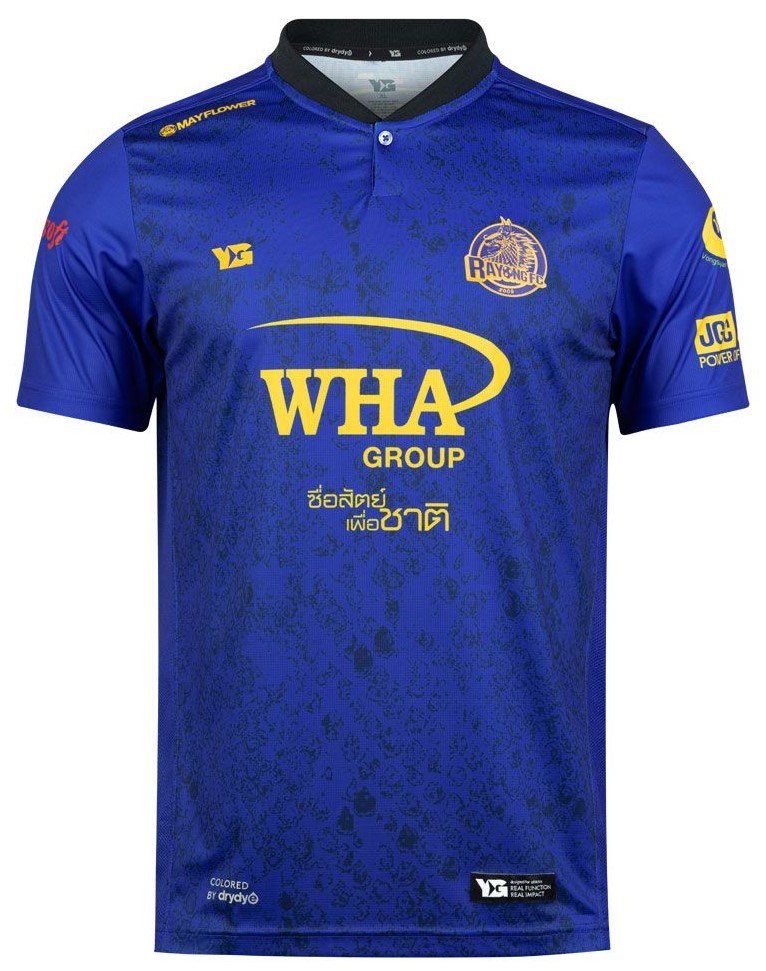 2024 - 25 Rayong FC Authentic Thailand Futsal League Jersey Shirt Home Blue - Player Edition