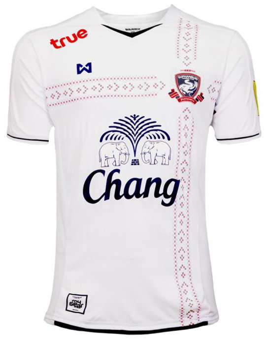 Suphanburi FC Thailand Football Soccer League Jersey White