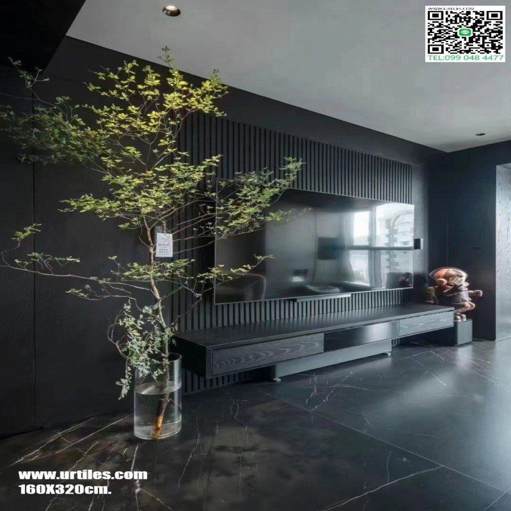 1600X3200X15MM Black Merquina
