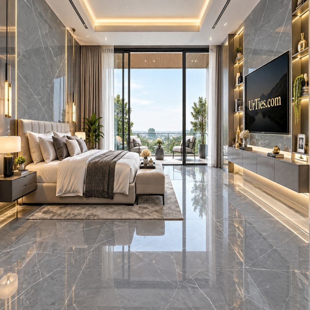 กระเบื้อง  60X120 ลายหินอ่อน บาเซโรน่า เทาอ่อน (H.G.PQ61287)