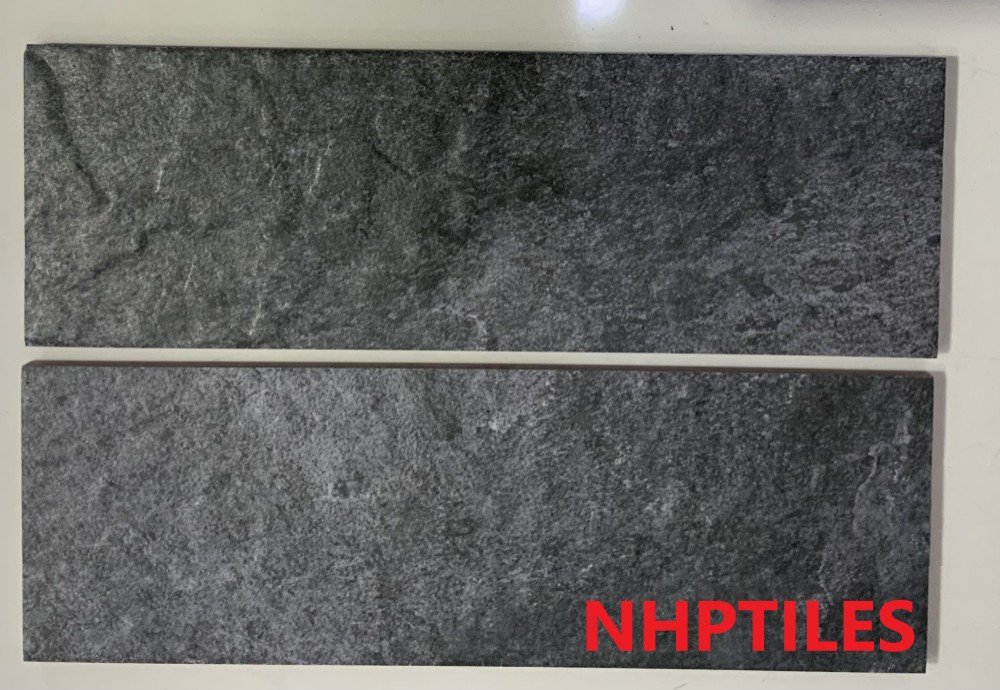 GP 10X30CM. BAY STONE GRAPHITE R/T PM MATT