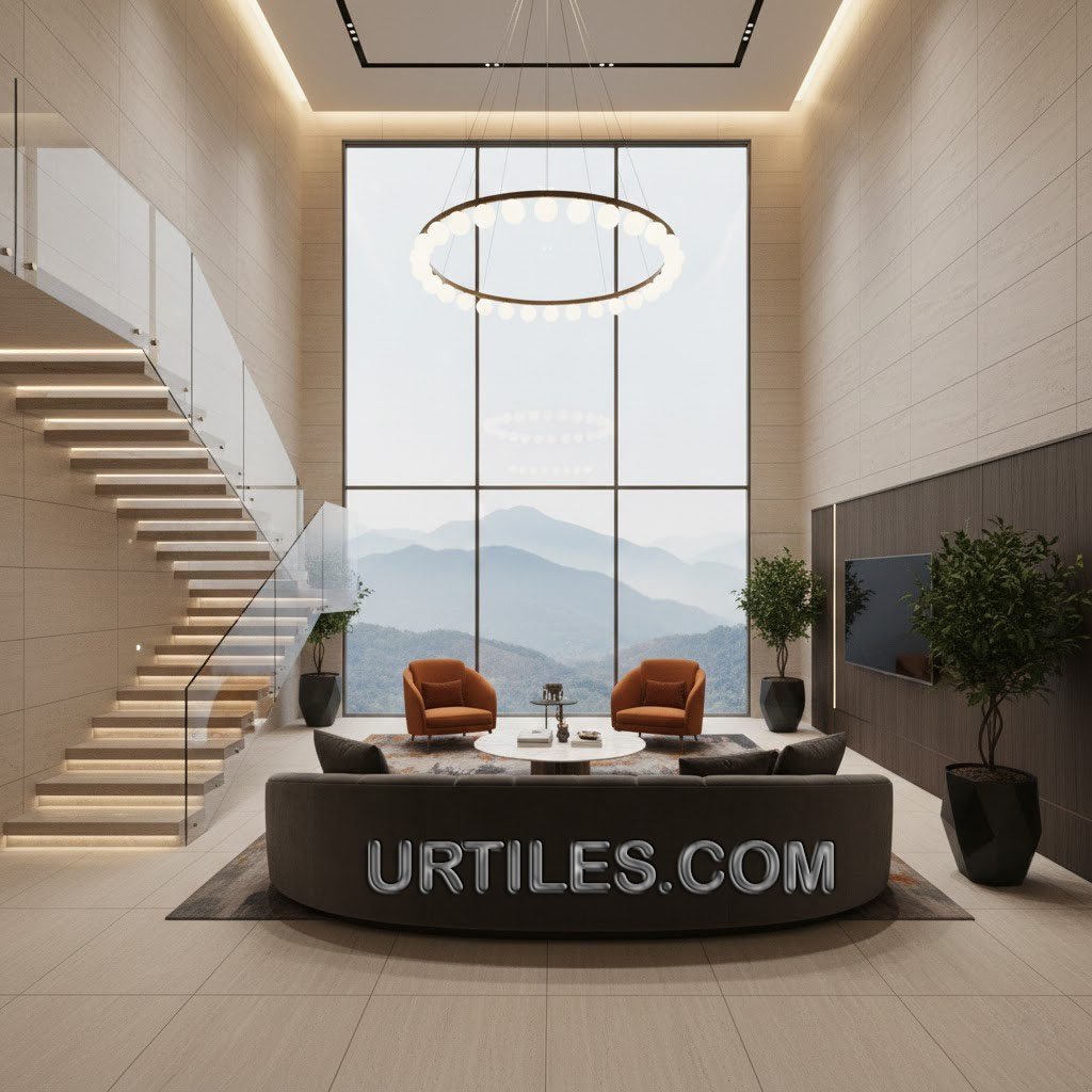 กระเบื้อง 60X120 NHP12600M ฟอสซิล ทราเวอร์ทีน ไอวอรี่ (YTXD126000M)