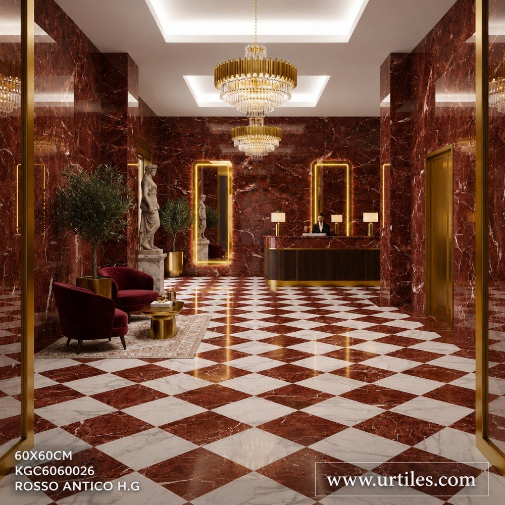 60X60CM KGC6060026 ROSSO ANTICO POL