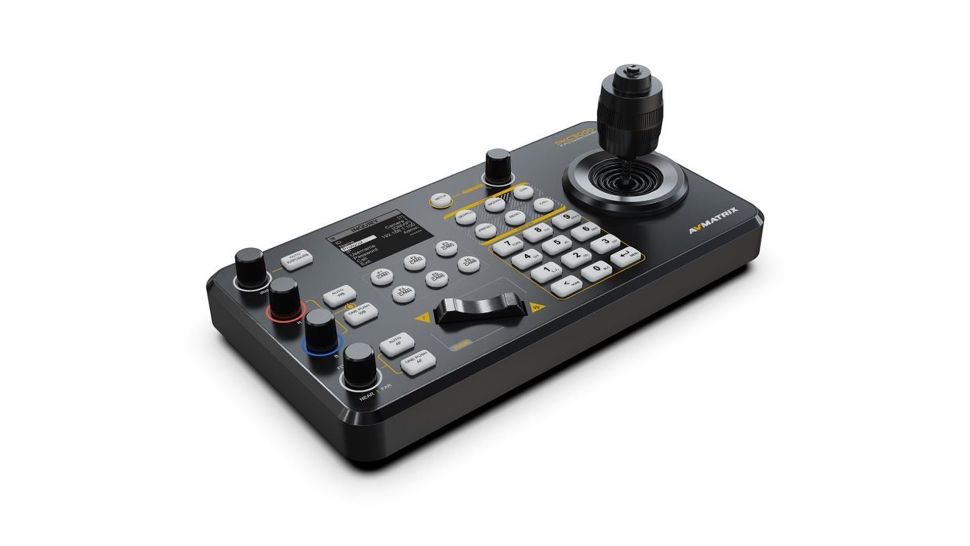PKC3000 | Professional IP & Serial PTZ Camera Joystick Controller