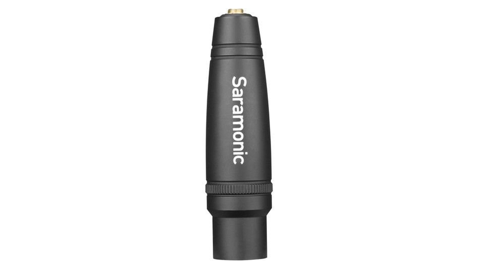 Saramonic C-XLR+ 3.5mm TRS Female to XLR Male Adapter with Phantom Power Converter