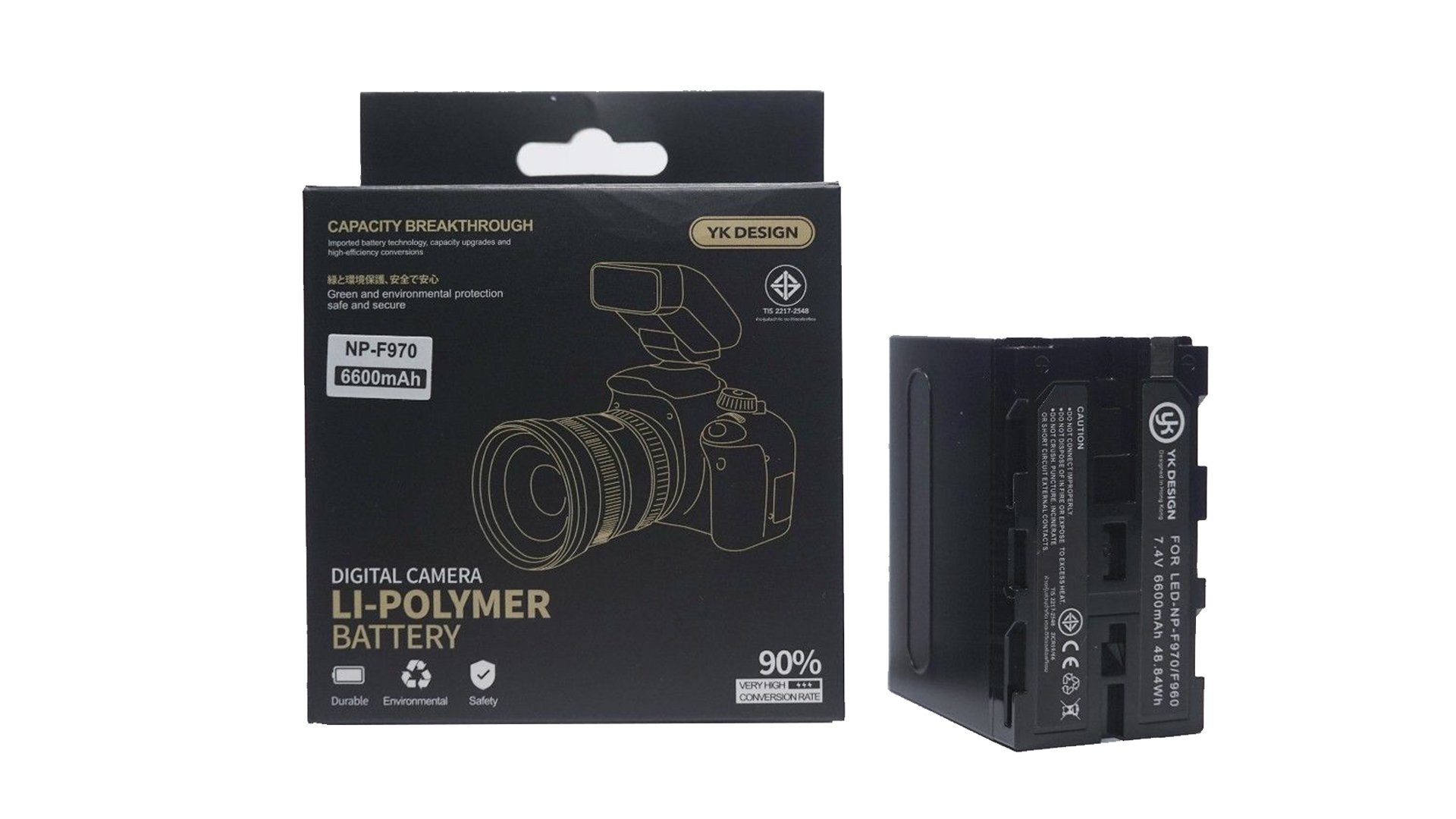 YK Design - YK Design NP-F970/F960 Battery