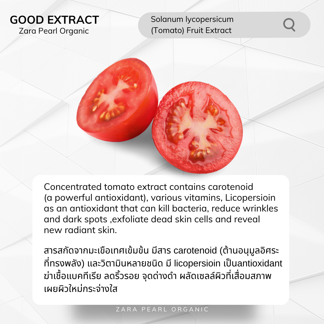 Solanum lycopersicum  (Tomato) Fruit Extract Solanum lycopersicum  (Tomato) Fruit Extract